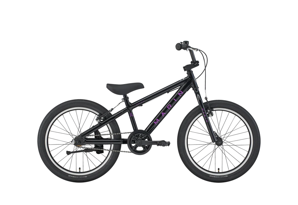 2025 marin bikes donkey jr 20 black purple side.webp